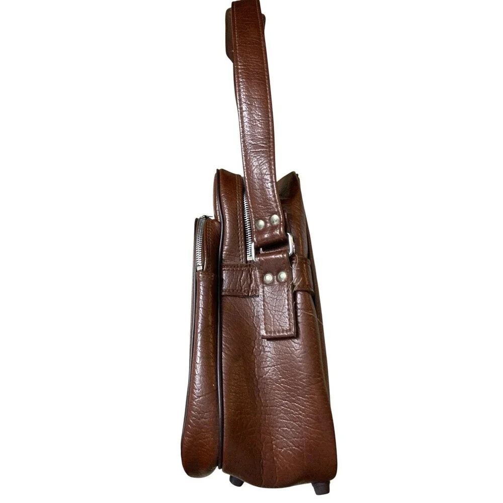 Interpur‎ 1970s Crossbody Lugagge Vintage Bag With Lock And Key Made In Korea